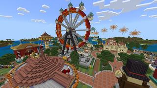 Screenshot of the Minecraft Bedrock Marketplace product Carnival created by Razzleberries.