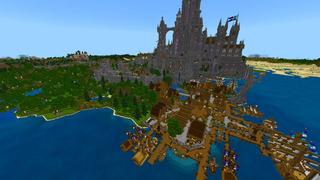 Screenshot of the Minecraft Bedrock Marketplace product Castle of Dranuvia created by Razzleberries.