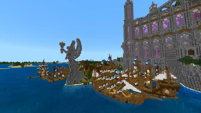 Screenshot of the Minecraft Bedrock Marketplace product Castle of Dranuvia created by Razzleberries.