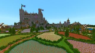 Screenshot of the Minecraft Bedrock Marketplace product Castle of Dranuvia created by Razzleberries.