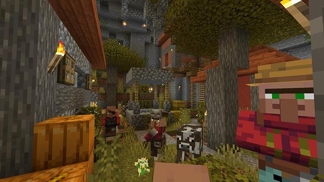 Screenshot of the Minecraft Bedrock Marketplace product Caveblock created by Razzleberries.