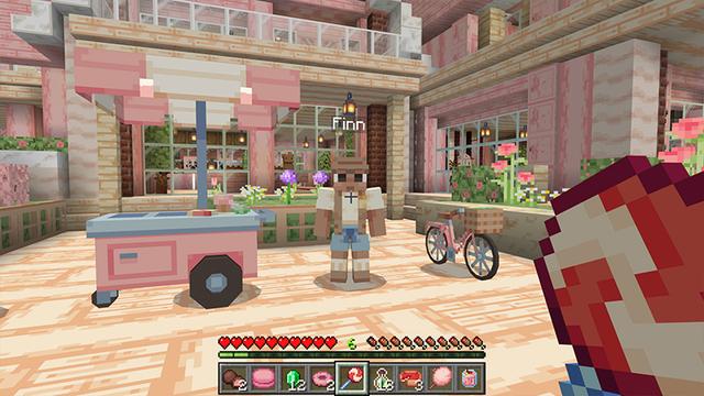Screenshot of the Minecraft Bedrock Marketplace product Cherry Dream House created by Razzleberries.