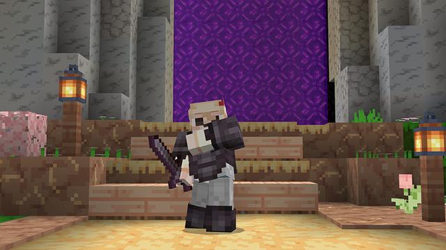 Screenshot of the Minecraft Bedrock Marketplace product Cherry Dream House created by Razzleberries.