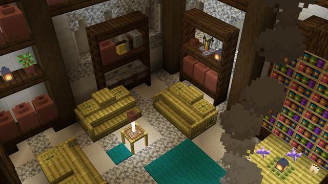 Screenshot of the Minecraft Bedrock Marketplace product Cherry Kingdom created by Razzleberries.