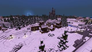 Screenshot of the Minecraft Bedrock Marketplace product City of Seishin created by Razzleberries.