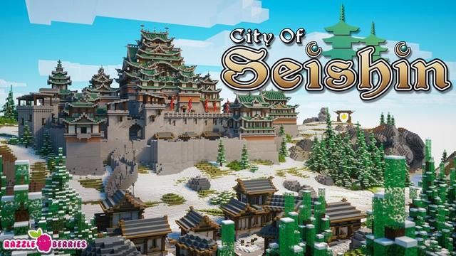 Thumbnail of the Minecraft Bedrock Marketplace product City of Seishin created by Razzleberries.