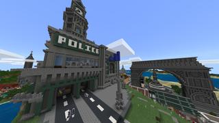 Screenshot of the Minecraft Bedrock Marketplace product City Police created by Razzleberries.