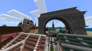 Screenshot of the Minecraft Bedrock Marketplace product City Police created by Razzleberries.