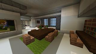 Screenshot of the Minecraft Bedrock Marketplace product Cliffside Millionaire Estate created by Razzleberries.