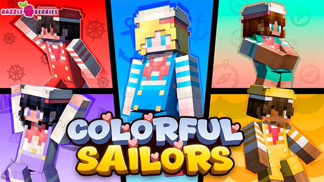 Thumbnail of the Minecraft Bedrock Marketplace product Colorful Sailors created by Razzleberries.