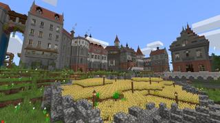 Screenshot of the Minecraft Bedrock Marketplace product Corvin Castle created by Razzleberries.