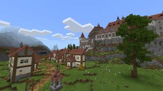 Screenshot of the Minecraft Bedrock Marketplace product Corvin Castle created by Razzleberries.