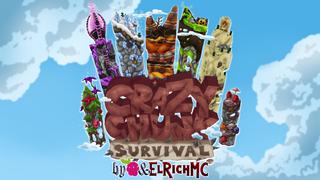 Thumbnail of the Minecraft Bedrock Marketplace product Crazy Chunk Survival created by Razzleberries.