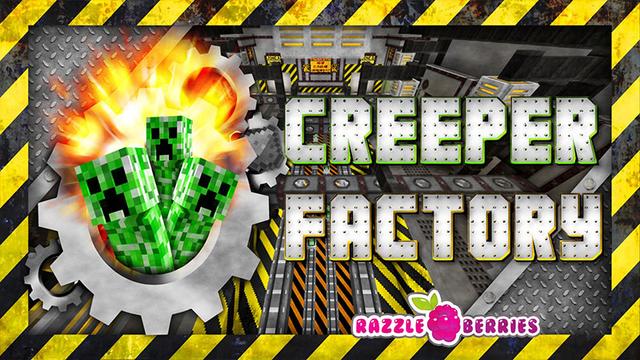 Thumbnail of the Minecraft Bedrock Marketplace product Creeper Factory created by Razzleberries.