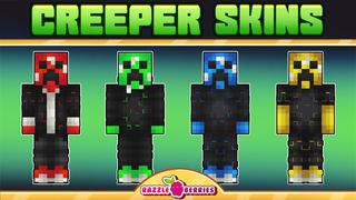 Thumbnail of the Minecraft Bedrock Marketplace product Creeper Skins created by Razzleberries.