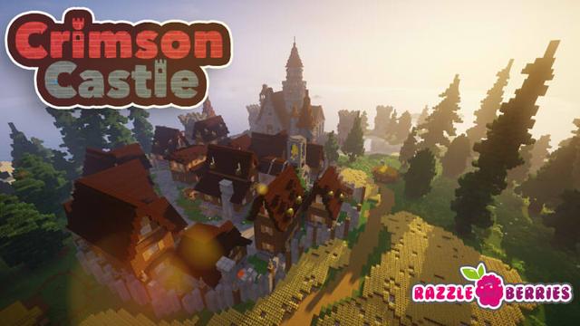Thumbnail of the Minecraft Bedrock Marketplace product Crimson Castle created by Razzleberries.