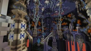 Screenshot of the Minecraft Bedrock Marketplace product CTM: The Nightmare Journey created by Razzleberries.