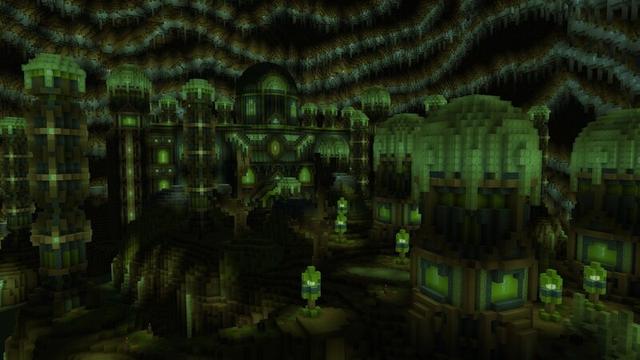 Screenshot of the Minecraft Bedrock Marketplace product CTM: The Nightmare Journey created by Razzleberries.