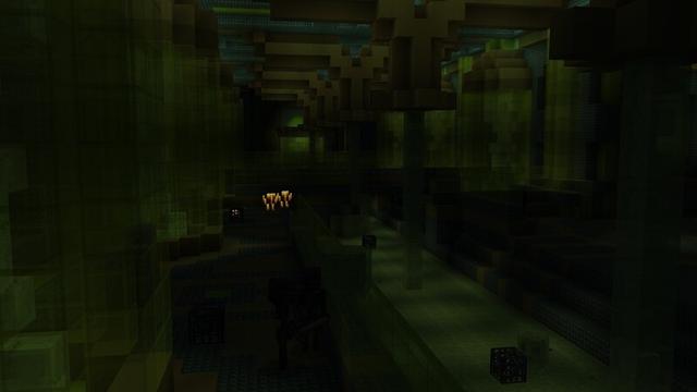 Screenshot of the Minecraft Bedrock Marketplace product CTM: The Nightmare Journey created by Razzleberries.