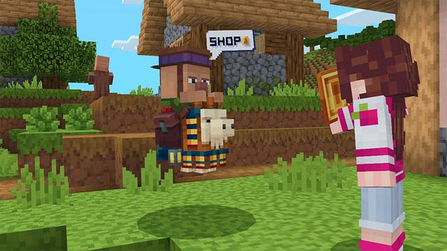 Screenshot of the Minecraft Bedrock Marketplace product Cubees created by Razzleberries.