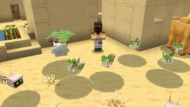 Screenshot of the Minecraft Bedrock Marketplace product Cubees created by Razzleberries.