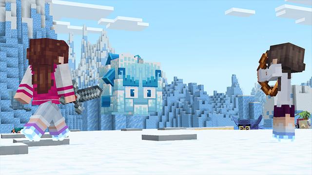 Screenshot of the Minecraft Bedrock Marketplace product Cubees created by Razzleberries.