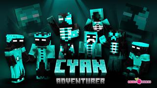 Thumbnail of the Minecraft Bedrock Marketplace product Cyan Adventurer created by Razzleberries.