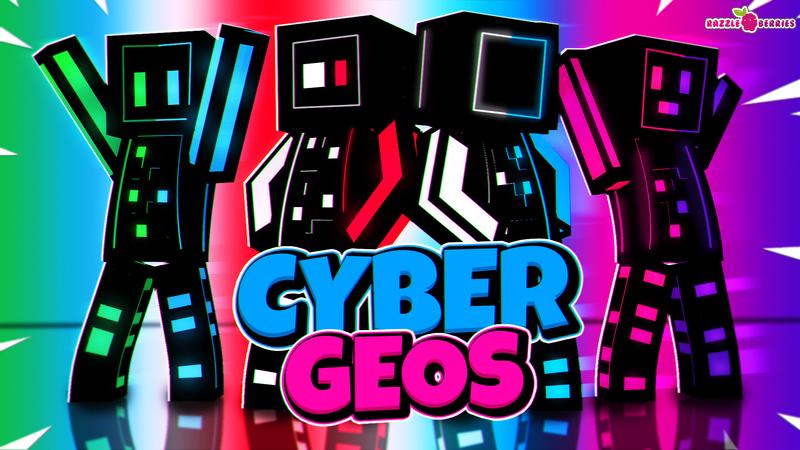 Cyber Geos by Razzleberries | CHUNK - Minecraft Bedrock Marketplace ...