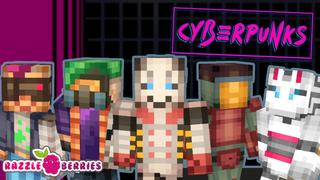 Thumbnail of the Minecraft Bedrock Marketplace product Cyberpunks created by Razzleberries.