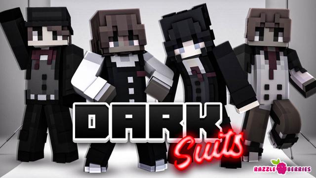 Thumbnail of the Minecraft Bedrock Marketplace product Dark Suits created by Razzleberries.