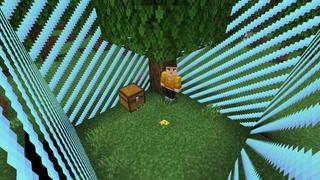 Screenshot of the Minecraft Bedrock Marketplace product Day=Border created by Razzleberries.