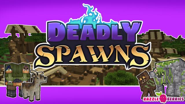 Thumbnail of the Minecraft Bedrock Marketplace product Deadly Spawns: Cursed Forest created by Razzleberries.