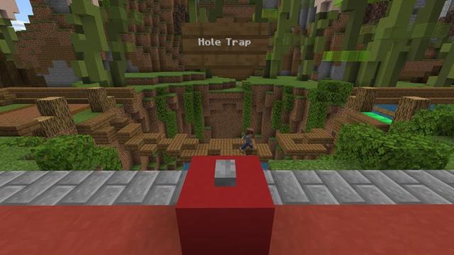 Screenshot of the Minecraft Bedrock Marketplace product Deathrun created by Razzleberries.