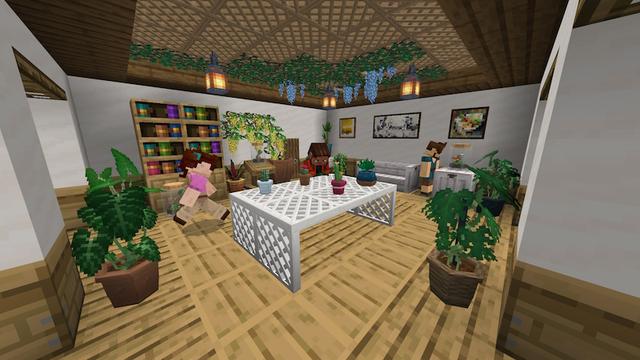 Screenshot of the Minecraft Bedrock Marketplace product Decocraft Nature created by Razzleberries.