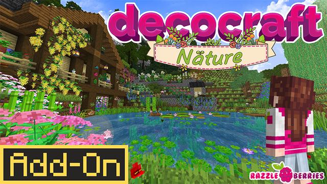 Thumbnail of the Minecraft Bedrock Marketplace product Decocraft Nature created by Razzleberries.