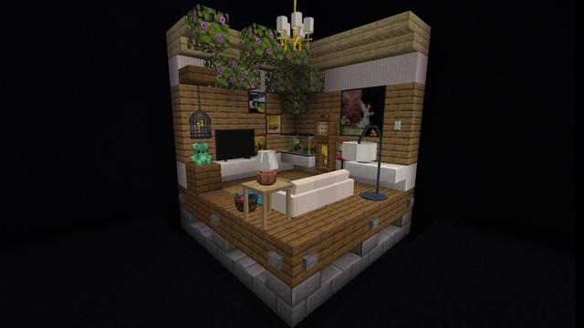 Screenshot of the Minecraft Bedrock Marketplace product Decocraft created by Razzleberries.