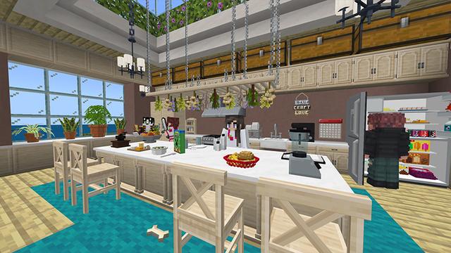 Screenshot of the Minecraft Bedrock Marketplace product Decocraft created by Razzleberries.