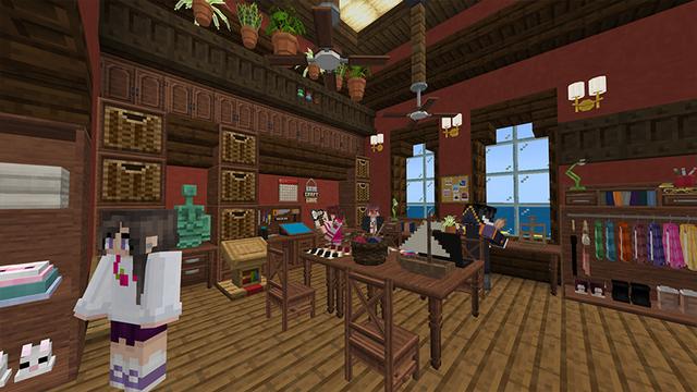 Screenshot of the Minecraft Bedrock Marketplace product Decocraft created by Razzleberries.