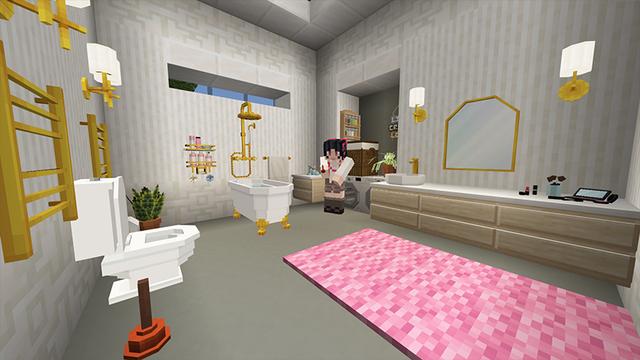 Screenshot of the Minecraft Bedrock Marketplace product Decocraft created by Razzleberries.