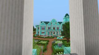 Screenshot of the Minecraft Bedrock Marketplace product Diamond Mansion created by Razzleberries.