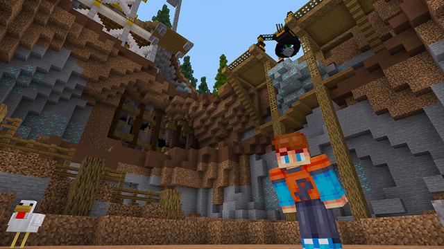 Screenshot of the Minecraft Bedrock Marketplace product Diamond Tycoon created by Razzleberries.