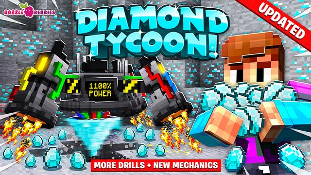 Diamond Tycoon by Razzleberries | CHUNK - Minecraft Bedrock