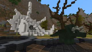 Screenshot of the Minecraft Bedrock Marketplace product Dinosaur Hunter created by Razzleberries.