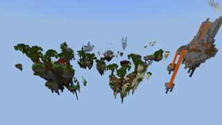 Screenshot of the Minecraft Bedrock Marketplace product Dinosaur Skyblock created by Razzleberries.