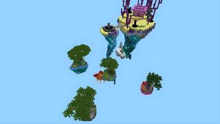 Screenshot of the Minecraft Bedrock Marketplace product Dungeon Skyblock created by Razzleberries.