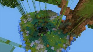 Screenshot of the Minecraft Bedrock Marketplace product Dungeon Skyblock created by Razzleberries.