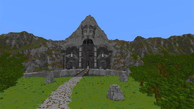 Screenshot of the Minecraft Bedrock Marketplace product Dwarven Kingdom created by Razzleberries.