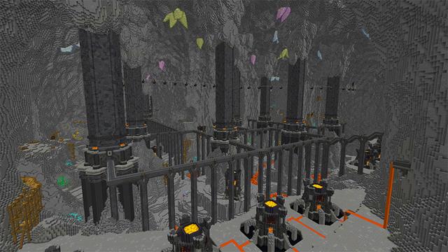 Screenshot of the Minecraft Bedrock Marketplace product Dwarven Kingdom created by Razzleberries.