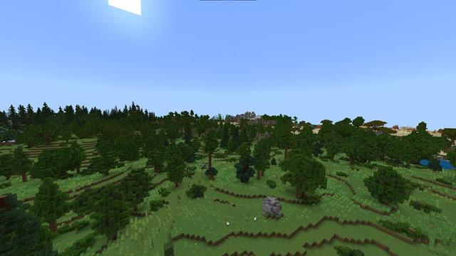 Screenshot of the Minecraft Bedrock Marketplace product Earth created by Razzleberries.