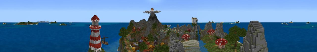 Panorama of the Minecraft Bedrock Marketplace product Egg Trail created by Razzleberries.